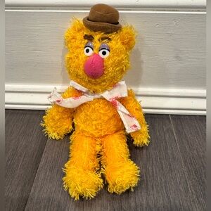 VINTAGE The Muppets Fozzie Bear 9” in Plush Stuffed Animal Toddler Kids Baby